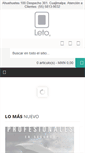 Mobile Screenshot of leto.com.mx