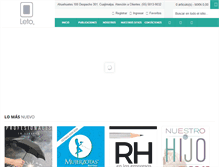 Tablet Screenshot of leto.com.mx